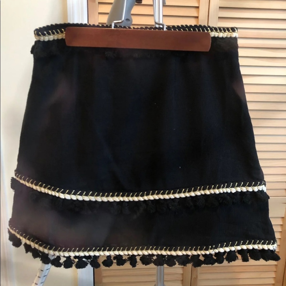 Mini tassel skirt